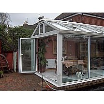 Gabel Fronted Conservatory with Visi-Doors 